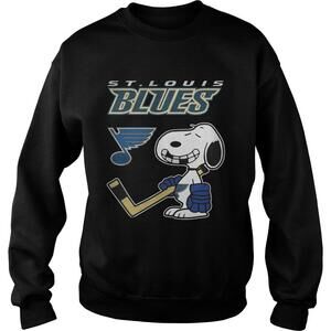 St Louis Blues Ice Hockey Broken Teeth Snoopy Sweatshirt